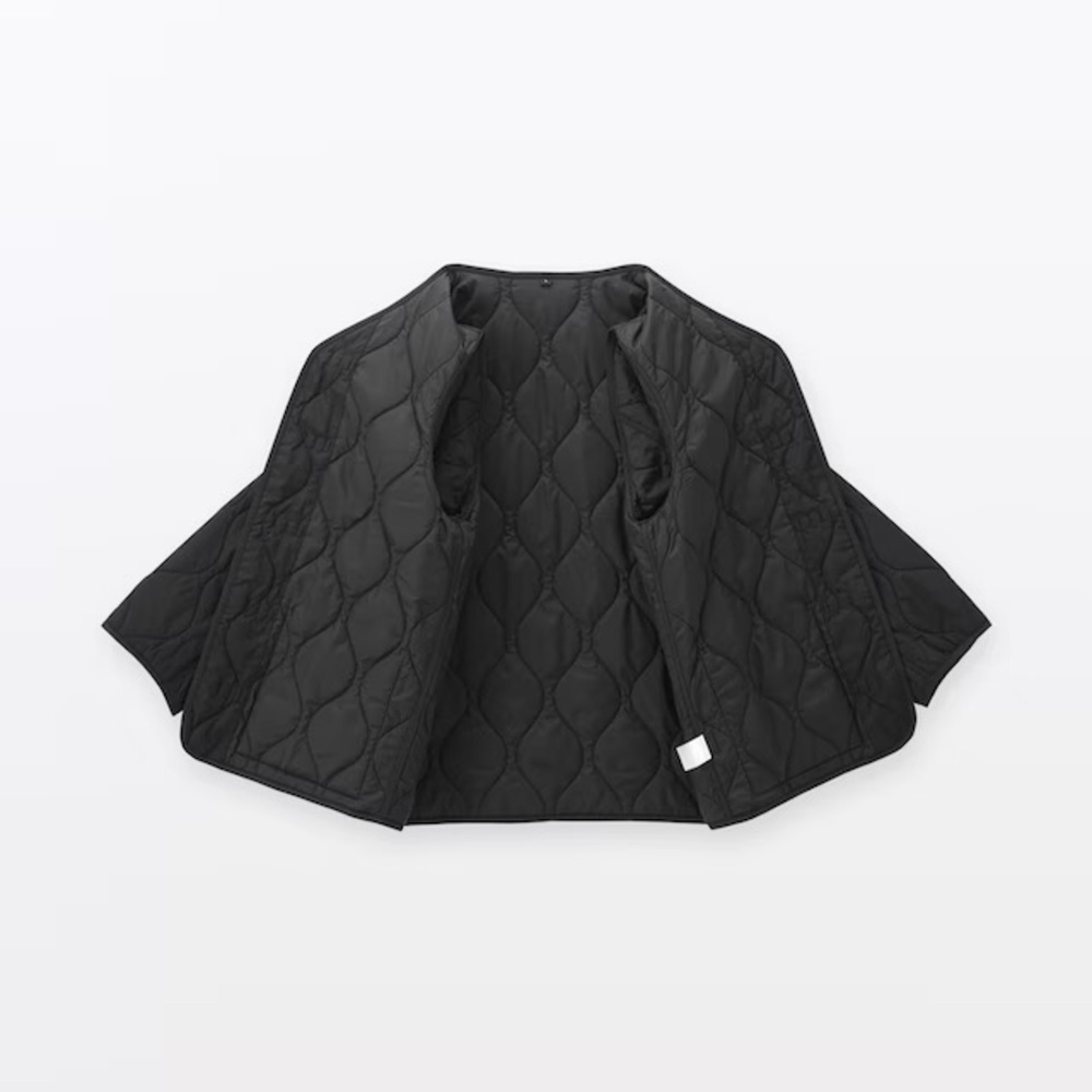 Muji Tang Black Quilted Jacket - Picture 13 of 15